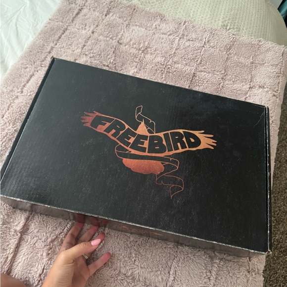 Freebird Crimson Leather Boots - Picture 2 of 7